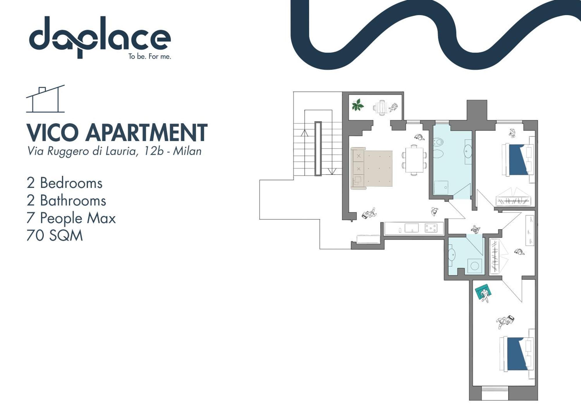 Daplace - Vico Apartment Milaan Buitenkant foto